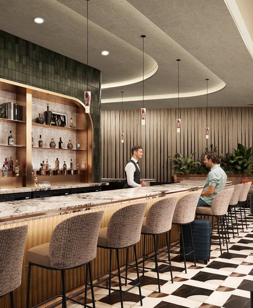 Amex debuts new lounge concept, reimagines lounge dining experience